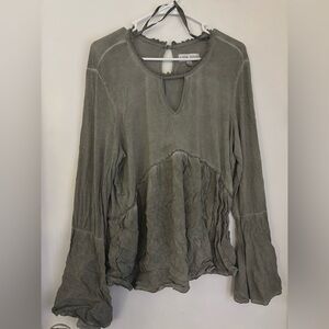 Vince Sage Green Women's Blouse